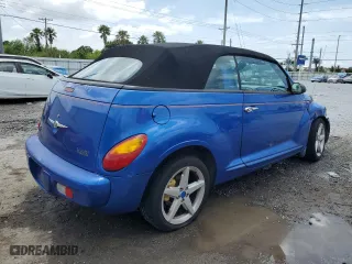 2005 Chrysler PT Cruiser GT with VIN 3C3AY75S35T285968, listed as a Copart auction lot 54061455 with 113,036 mi miles and Salvage Title. Bid and sale history available at carsss.com. Image 3.