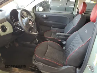 2017 FIAT 500 Pop with VIN 3C3CFFKRXHT548035, listed as a Copart auction lot 60528075 with 92,427 mi miles and Clean title. Bid and sale history available at DreamBid. Image 7.
