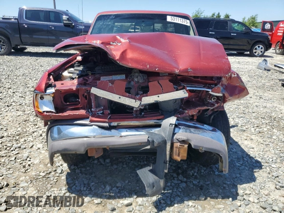 1997 Ford Ranger XLT with VIN 1FTCR14X7VTA07422, listed as a Copart auction lot 53111375 with 157,917 mi miles and Salvage Title. Bid and sale history available at carsss.com. Image 5.