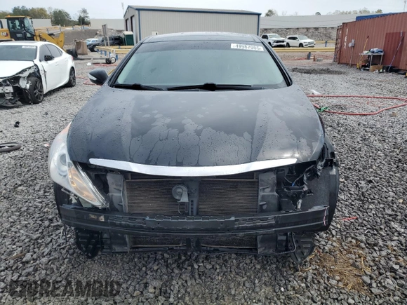 2012 Hyundai Sonata 2.4L Limited PZEV with VIN 5NPEC4AC7CH485242, listed as a Copart auction lot 49987005 with 183,182 mi miles and Salvage Title. Bid and sale history available at carsss.com. Image 5.
