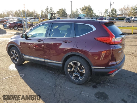 2017 Honda CR-V Touring with VIN 2HKRW2H9XHH655902, listed as a Copart auction lot 46058135 with 111,266 mi miles and Clean Title. Bid and sale history available at carsss.com. Image 2.