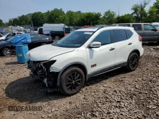 2017 Nissan Rogue SV with VIN 5N1AT2MV4HC766932, listed as a Copart auction lot 59511965 with 81,784 mi miles and Salvage title. Bid and sale history available at DreamBid. Image 1.