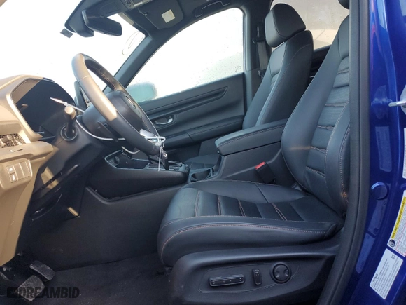 2024 Honda CR-V Hybrid Sport-L with VIN 7FARS5H81RE004523, listed as a Copart auction lot 46106475 with 13,789 mi miles and Salvage Title. Bid and sale history available at carsss.com. Image 7.