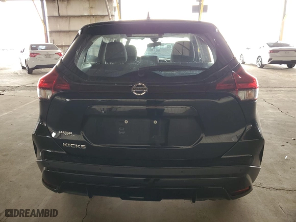 2021 Nissan Kicks S with VIN 3N1CP5BV6ML533691, listed as a Copart auction lot 50816665 with 59,681 mi miles and Salvage Title. Bid and sale history available at carsss.com. Image 6.