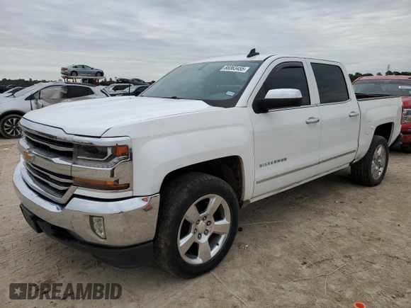 2017 Chevrolet Silverado 1500 LTZ with VIN 3GCPCSEC8HG285929, listed as a Copart auction lot 88363455 with Not Provided miles and Salvage Title. Bid and sale history available at DreamBid. Image 1.