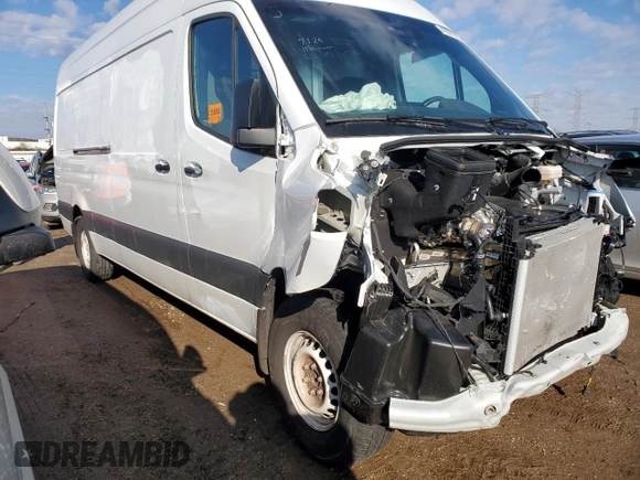 2023 Mercedes-Benz Sprinter with VIN W1Y4KCHY9PT145789, listed as a Copart auction lot 47091515 with 4,718 mi miles and Clean Title. Bid and sale history available at DreamBid. Image 4.