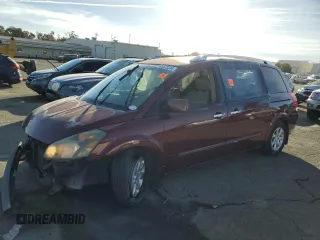 2009 Nissan Quest S with VIN 5N1BV28U59N102032, listed as a Copart auction lot 80573344 with 193,950 mi miles and Salvage Title. Bid and sale history available at carsss.com. Image 1.