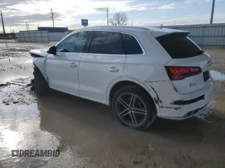 2020 Audi SQ5 Premium Plus with VIN WA1B4AFY7L2123488, listed as a Copart auction lot 36970294 with 56,997 mi miles and . Bid and sale history available at DreamBid. Image 2.