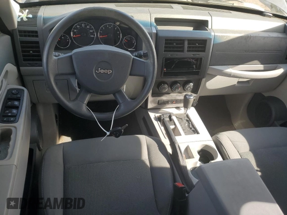 2008 Jeep Liberty Sport with VIN 1J8GN28K98W288135, listed as a Copart auction lot 46678005 with 195,163 mi miles and Salvage Title. Bid and sale history available at DreamBid. Image 8.