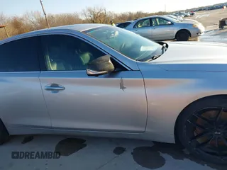 2015 Infiniti Q50 Premium with VIN JN1BV7AP8FM331816, listed as a IAAI auction lot 41760845 with 168,507 mi miles. Bid and sale history available at carsss.com. Image 13.