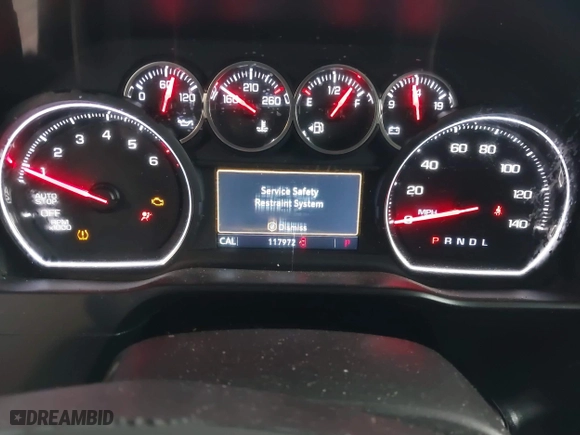 2019 Chevrolet Silverado 1500 LT with VIN 1GCPWCED3KZ215896, listed as a IAAI auction lot 41330797 with 117,972 mi miles. Bid and sale history available at carsss.com. Image 7.