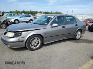 2005 Saab 9-5 Arc with VIN YS3ED49A253534659, listed as a Copart auction lot 72345874 with 167,341 mi miles and Salvage Title. Bid and sale history available at carsss.com. Image 1.