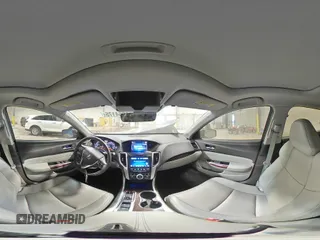 2015 Acura TLX Technology with VIN 19UUB2F53FA003635, listed as a Copart auction lot 48264175 with 124,818 mi miles and Salvage title. Bid and sale history available at DreamBid. Image 14.