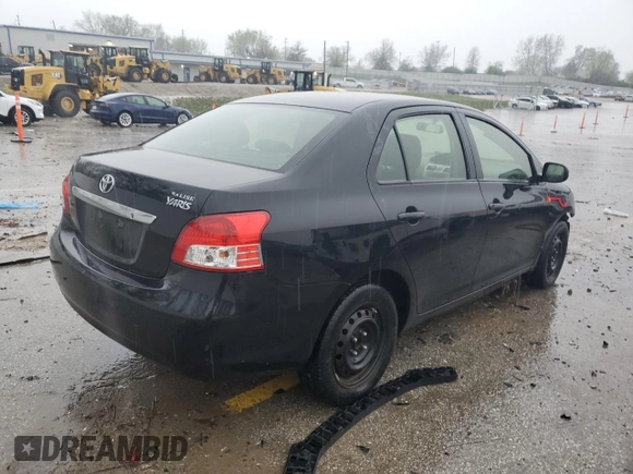 2012 Toyota Yaris with VIN JTDBT4K33CL035567, listed as a Copart auction lot 51837505 with 233,895 mi miles and Salvage Title. Bid and sale history available at DreamBid. Image 3.
