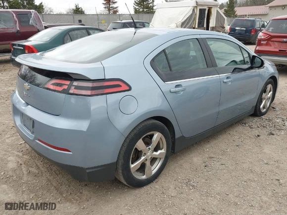 2013 Chevrolet Volt with VIN 1G1RB6E44DU110167, listed as a IAAI auction lot 42031208 with 96,154 mi miles. Bid and sale history available at carsss.com. Image 4.