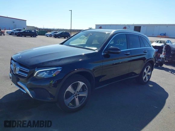 2019 Mercedes-Benz GLC with VIN WDC0G4KBXKF549538, listed as a IAAI auction lot 41878364 with 37,436 mi miles. Bid and sale history available at carsss.com. Image 17.