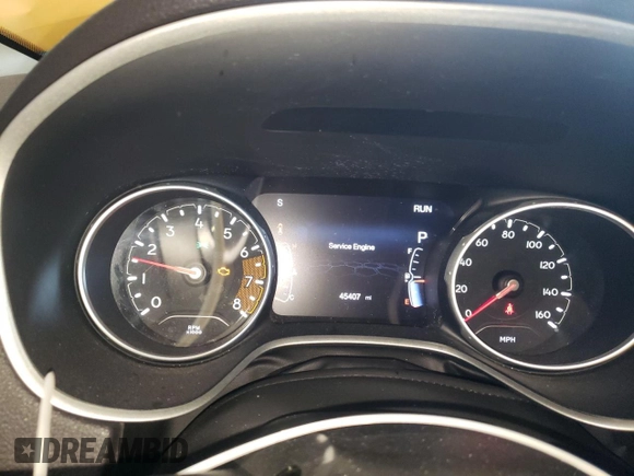 2018 Jeep Compass Latitude with VIN 3C4NJDBB0JT180531, listed as a Copart auction lot 64718445 with 45,407 mi miles and Salvage title. Bid and sale history available at DreamBid. Image 9.