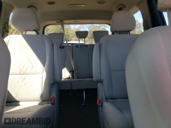 2017 Kia Sedona L with VIN KNDMA5C10H6279572, listed as a Copart auction lot 46491355 with 83,375 mi miles and Salvage Title. Bid and sale history available at carsss.com. Image 10.