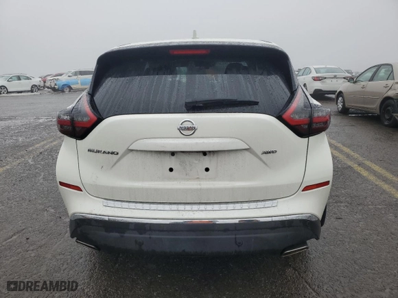 2021 Nissan Murano S with VIN 5N1AZ2AS2MC105516, listed as a Copart auction lot 45148635 with 32,979 mi miles and Salvage Title. Bid and sale history available at carsss.com. Image 6.