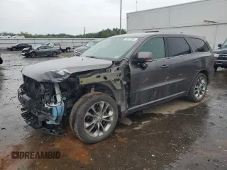 2019 Dodge Durango GT Plus z VIN 1C4RDHDG4KC721361, wystawiony jako Copart lot #58491965 z przebiegiem 135 346 mil mil oraz Szkoda całkowita • Salvage title. Historia ofert i sprzedaży dostępna na DreamBid. Obrazek 1.