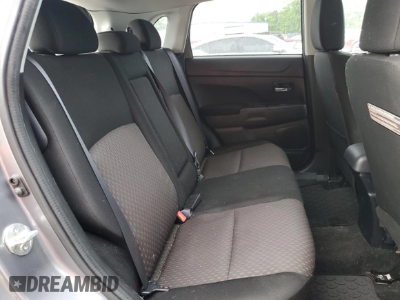 2017 Mitsubishi Outlander ES with VIN JA4AR3AU7HZ038405, listed as a Copart auction lot 58776075 with 172,089 mi miles and Salvage title. Bid and sale history available at DreamBid. Image 11.