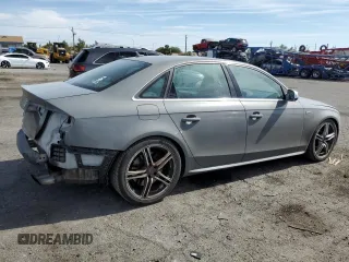 2013 Audi S4 Premium Plus with VIN WAUBGAFLXDA092341, listed as a Copart auction lot 75766344 with 74,088 mi miles and Salvage Title. Bid and sale history available at carsss.com. Image 3.