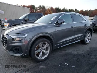 2020 Audi Q8 Premium Plus with VIN WA1BVAF10LD004430, listed as a Copart auction lot 76661403 with 16,826 mi miles. Bid and sale history available at carsss.com. Image 1.