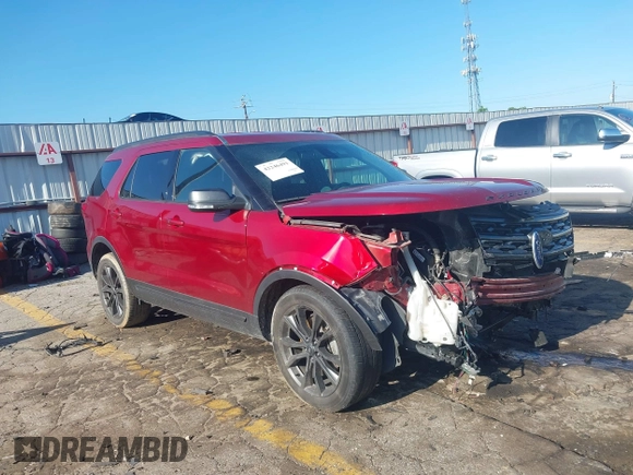 2018 Ford Explorer XLT with VIN 1FM5K8D80JGA88535, listed as a IAAI auction lot 42246491 with 104,006 mi miles and . Bid and sale history available at DreamBid. Image 1.