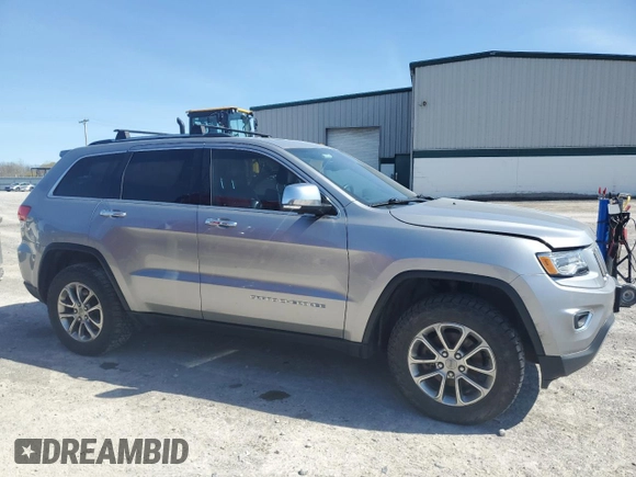 2015 Jeep Grand Cherokee Limited with VIN 1C4RJFBG0FC753584, listed as a Copart auction lot 55029905 with 178,454 mi miles and Clean Title. Bid and sale history available at carsss.com. Image 4.