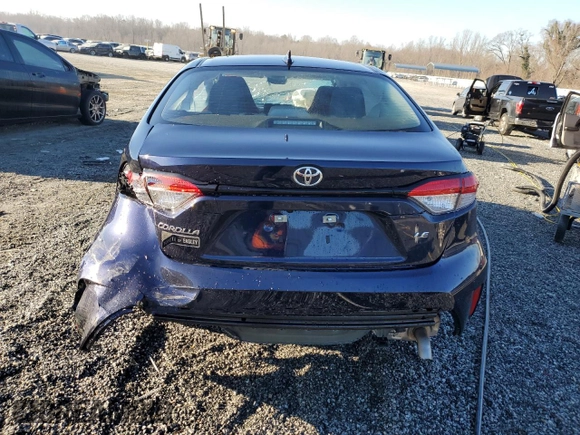 2025 Toyota Corolla LE with VIN 5YFB4MDE7SP255764, listed as a Copart auction lot 46732785 with 0 mi miles and Salvage Title. Bid and sale history available at carsss.com. Image 6.