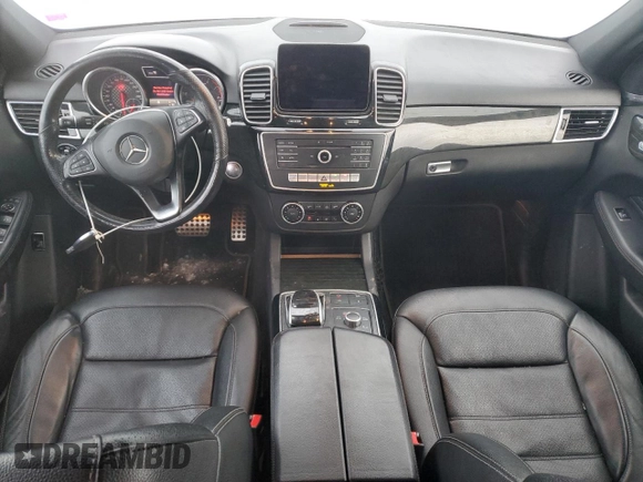 2018 Mercedes-Benz GLE 43 AMG with VIN 4JGDA6EB8JB107469, listed as a Copart auction lot 42088005 with 107,640 mi miles and Salvage Title. Bid and sale history available at DreamBid. Image 8.
