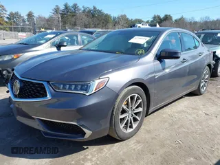 2020 Acura TLX w/Technology Pkg with VIN 19UUB1F57LA011789, listed as a IAAI auction lot 41760374 with 47,442 mi miles. Bid and sale history available at carsss.com. Image 2.
