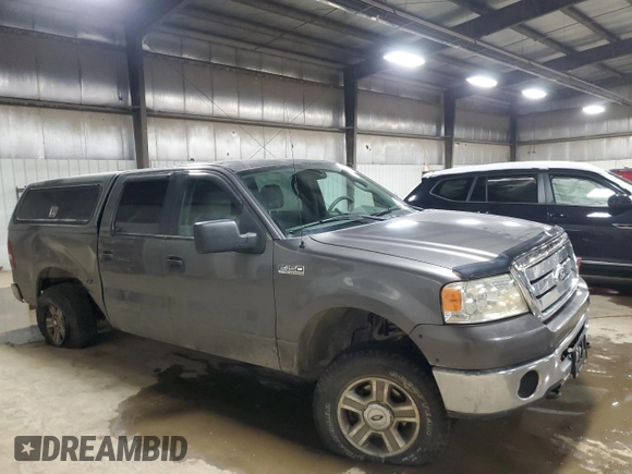 2006 Ford F-150 XLT with VIN 1FTPW14V16FB66946, listed as a Copart auction lot 44503975 with 236,637 mi miles and Salvage Title. Bid and sale history available at carsss.com. Image 4.