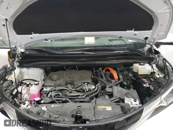 2023 Toyota Sienna Platinum with VIN 5TDESKFC5PS103449, listed as a Copart auction lot 85737154 with 16,186 mi miles and Non Repairable. Bid and sale history available at DreamBid. Image 12.