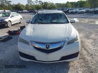 2016 Acura TLX with VIN 19UUB1F34GA001886, listed as a IAAI auction lot 41964297 with 87,847 mi miles. Bid and sale history available at carsss.com. Image 12.