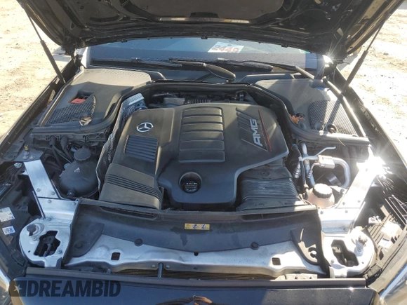 2022 Mercedes-Benz E 53 AMG with VIN W1KZF6BB2NB033056, listed as a Copart auction lot 47609075 with 28,661 mi miles and Salvage Title. Bid and sale history available at DreamBid. Image 11.