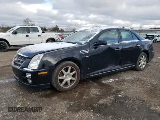 2008 Cadillac STS RWD w/1SB with VIN 1G6DW67V680119884, listed as a Copart auction lot 52084185 with 67,147 mi miles and Salvage Title. Bid and sale history available at carsss.com. Image 1.