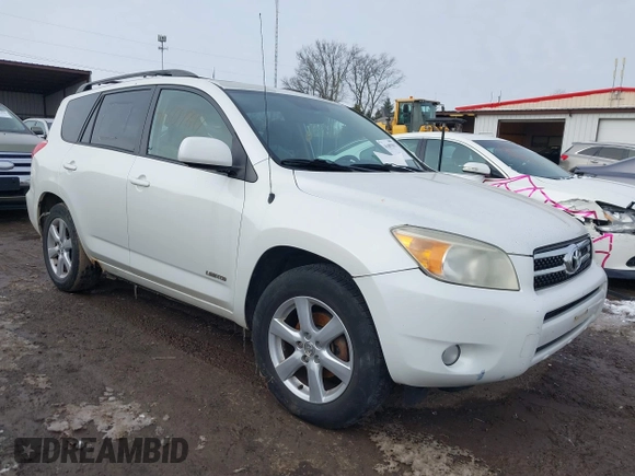 2007 Toyota RAV4 Limited with VIN JTMBK31V375024384, listed as a IAAI auction lot 41607817 with Not Provided miles. Bid and sale history available at carsss.com. Image 1.