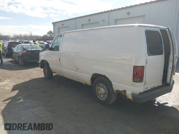 2006 Ford Econoline Cargo with VIN 1FTRE14W76HA23251, listed as a IAAI auction lot 41675487 with 98,597 mi miles. Bid and sale history available at carsss.com. Image 3.
