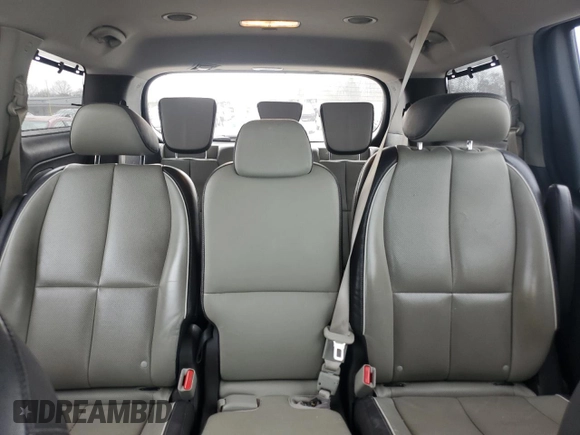 2016 Kia Sedona SX-L with VIN KNDME5C18G6108863, listed as a Copart auction lot 45536295 with 110,337 mi miles and Salvage Title. Bid and sale history available at carsss.com. Image 10.