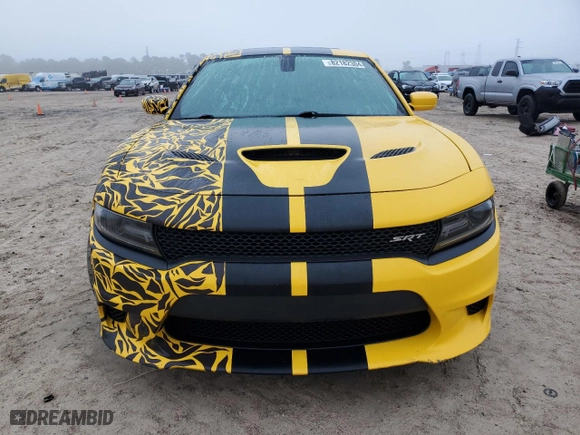 2017 Dodge Charger SRT Hellcat with VIN 2C3CDXL90HH503334, listed as a Copart auction lot 82182304 with 58,389 mi miles and Salvage Title. Bid and sale history available at carsss.com. Image 5.