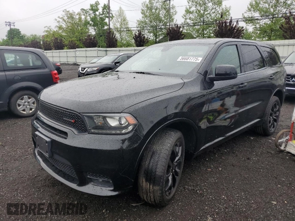 2020 Dodge Durango GT Plus z VIN 1C4RDJDGXLC103079, wystawiony jako Copart lot #56681775 z przebiegiem 97 181 mil mil oraz Szkoda całkowita • Salvage title. Historia ofert i sprzedaży dostępna na DreamBid. Obrazek 1.