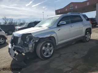 2012 GMC Terrain SLT-2 with VIN 2GKFLXE53C6154748, listed as a Copart auction lot 46698675 with 195,914 mi miles and Clean Title. Bid and sale history available at carsss.com. Image 1.