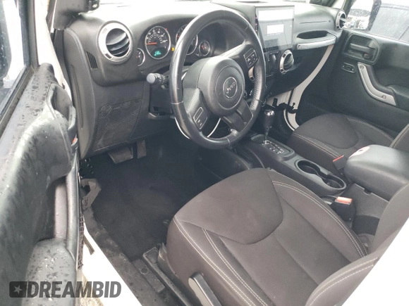 2013 Jeep Wrangler Sahara with VIN 1C4AJWBG8DL691619, listed as a Copart auction lot 56194275 with 103,299 mi miles and Salvage title. Bid and sale history available at DreamBid. Image 8.