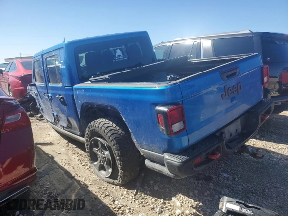 2022 Jeep Gladiator Rubicon with VIN 1C6JJTBG4NL151210, listed as a Copart auction lot 75117154 with 49,027 mi miles and Salvage title. Bid and sale history available at DreamBid. Image 2.