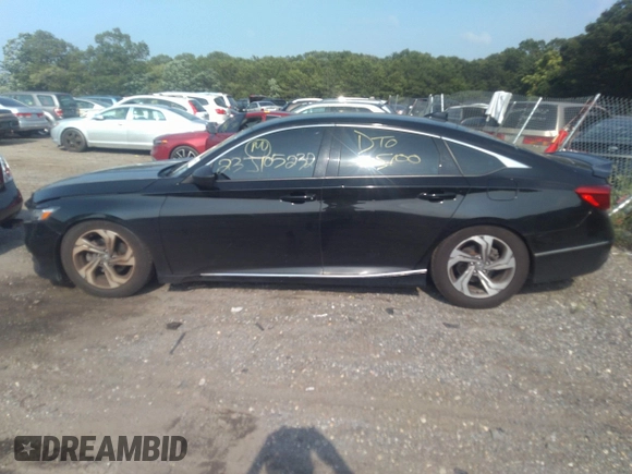 2018 Honda Accord EX with VIN 1HGCV1F46JA206791, listed as a IAAI auction lot 37210721 with 89,651 mi miles and . Bid and sale history available at DreamBid. Image 13.