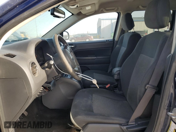 2017 Jeep Compass Sport with VIN 1C4NJCBA1HD147698, listed as a Copart auction lot 49246975 with 121,833 mi miles and Clean Title. Bid and sale history available at carsss.com. Image 7.