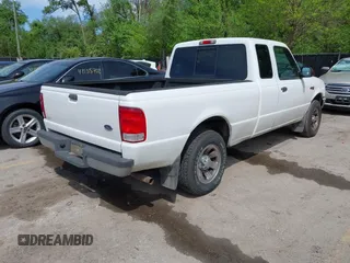 2000 Ford Ranger XL with VIN 1FTYR14V9YPA89591, listed as a IAAI auction lot 42139925 with 63,304 mi miles. Bid and sale history available at carsss.com. Image 4.