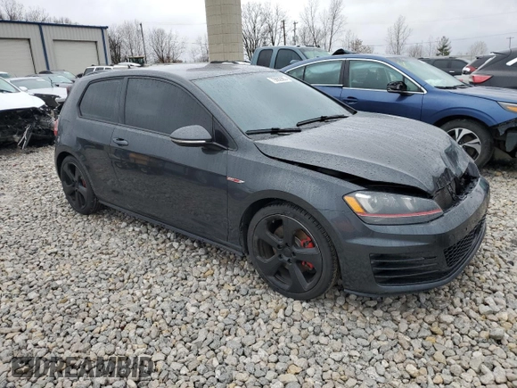 2015 Volkswagen Golf GTI S with VIN 3VWTT7AU7FM076638, listed as a Copart auction lot 79882983 with 73,333 mi miles. Bid and sale history available at carsss.com. Image 4.