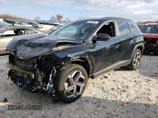 2023 Hyundai Tucson SEL with VIN 5NMJFCAE2PH186035, listed as a Copart auction lot 79243844 with 20,441 mi miles and Salvage Title. Bid and sale history available at carsss.com. Image 1.